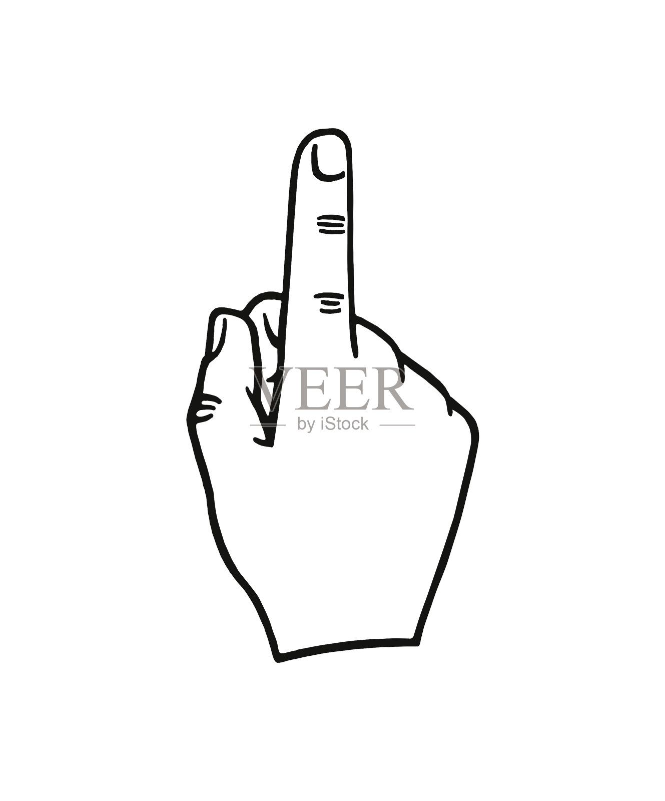 手指指向设计元素图片