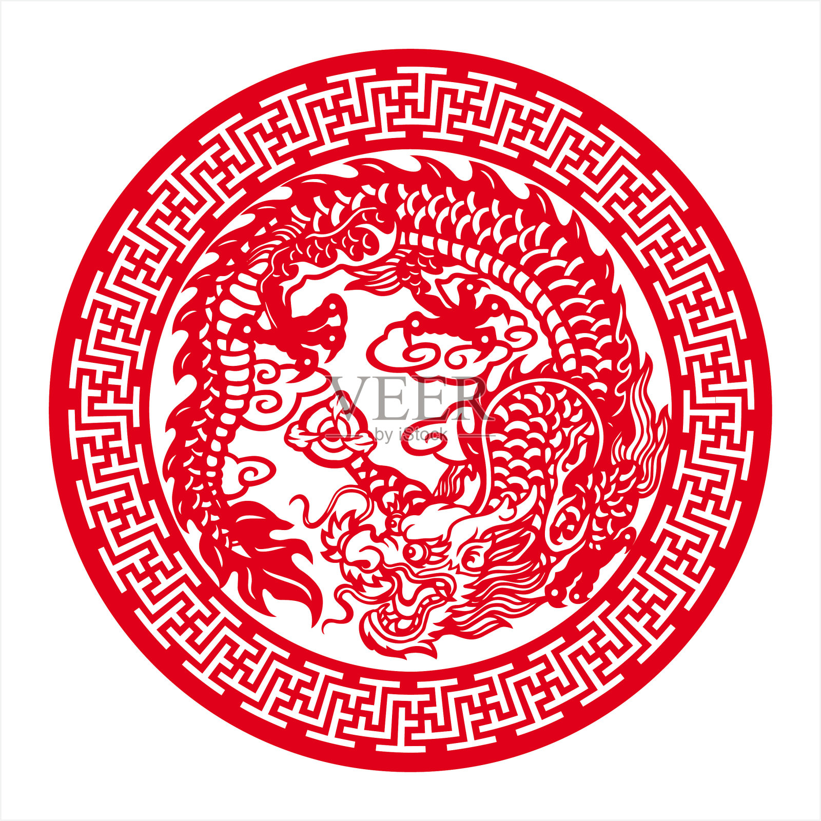 龙插画图片素材