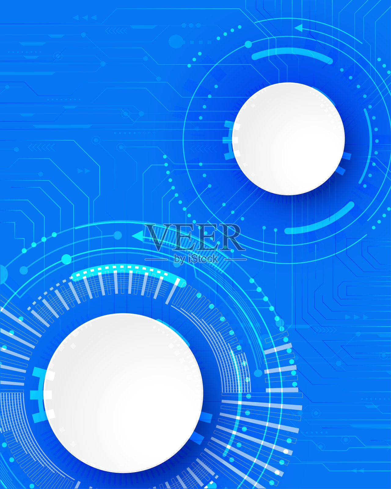 抽象的技术背景插画图片素材