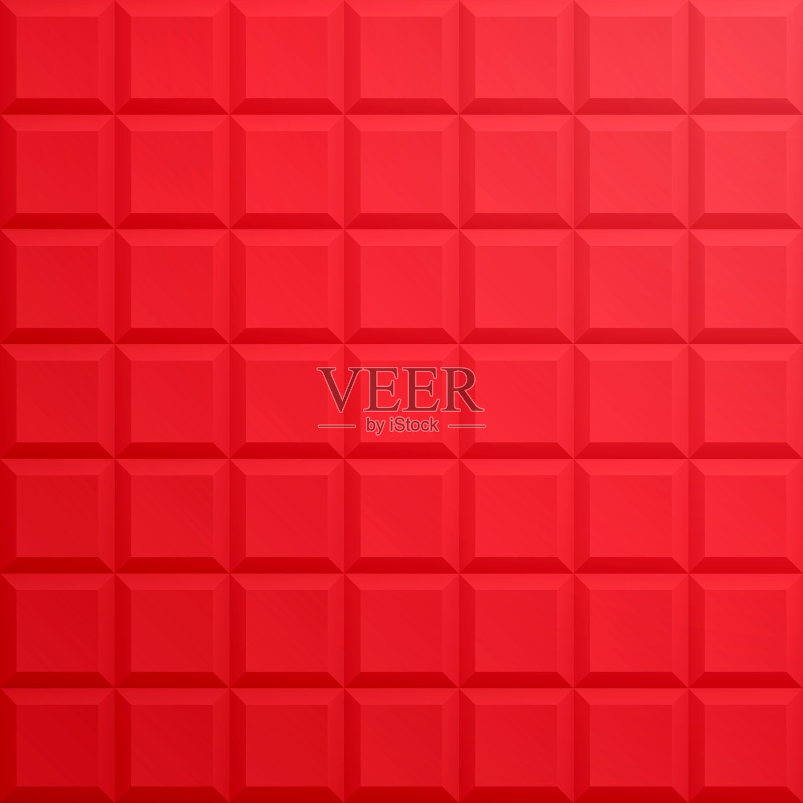 抽象红色背景-几何纹理插画图片素材