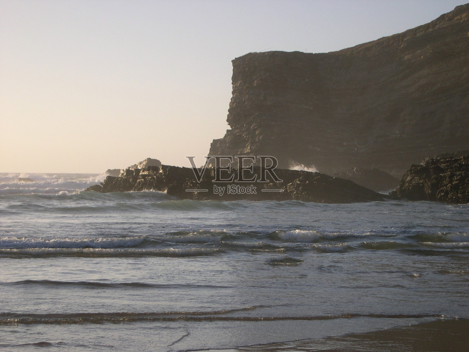 葡萄牙的赞比耶拉海滩照片摄影图片