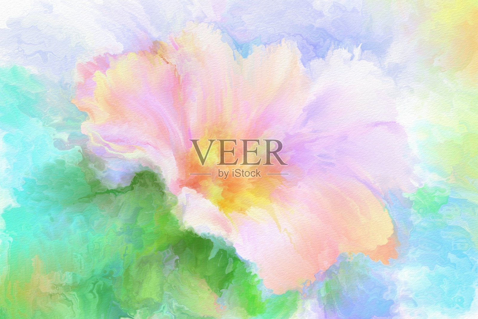 花卉画背景插画图片素材