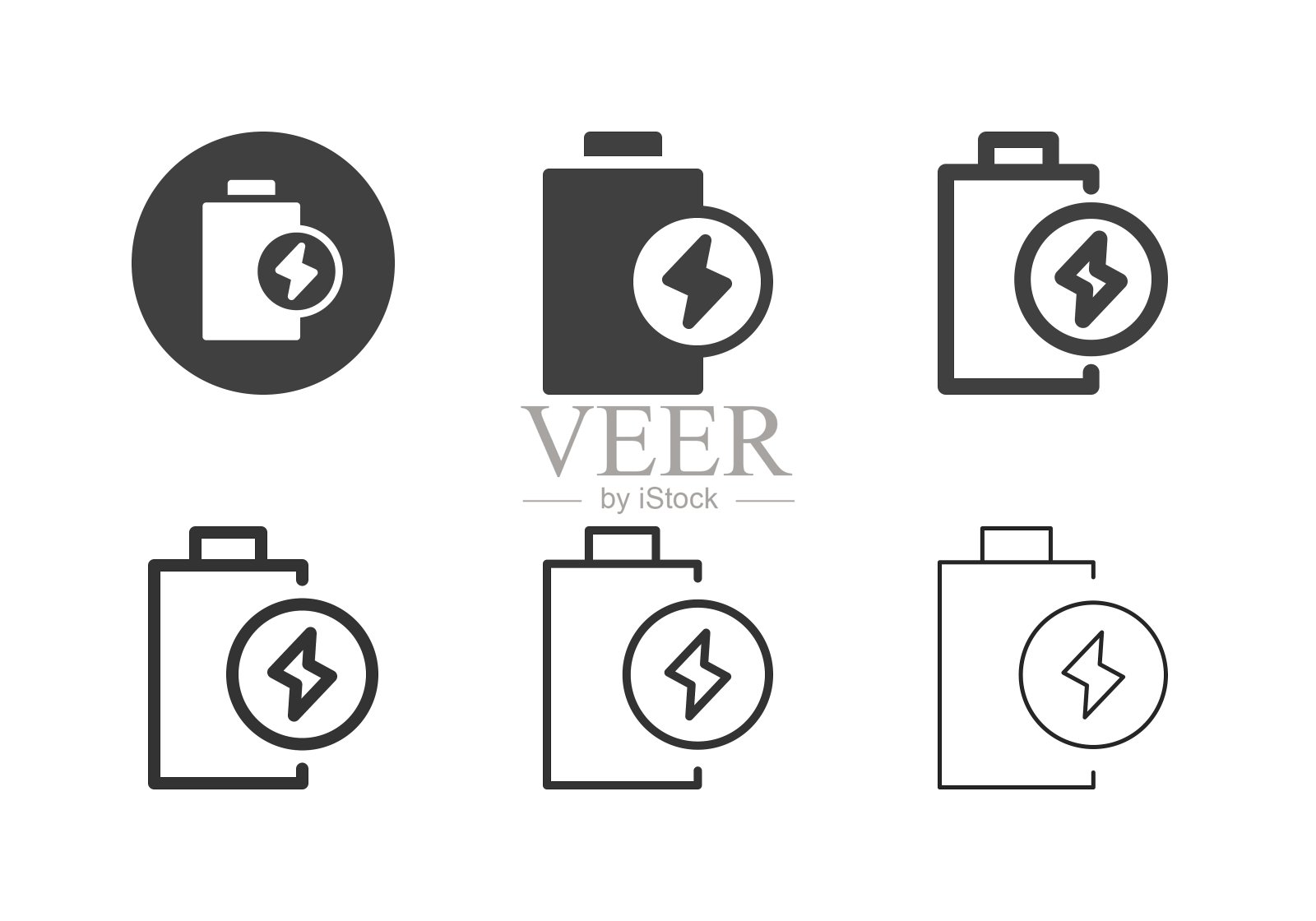 电池图标-多系列插画图片素材