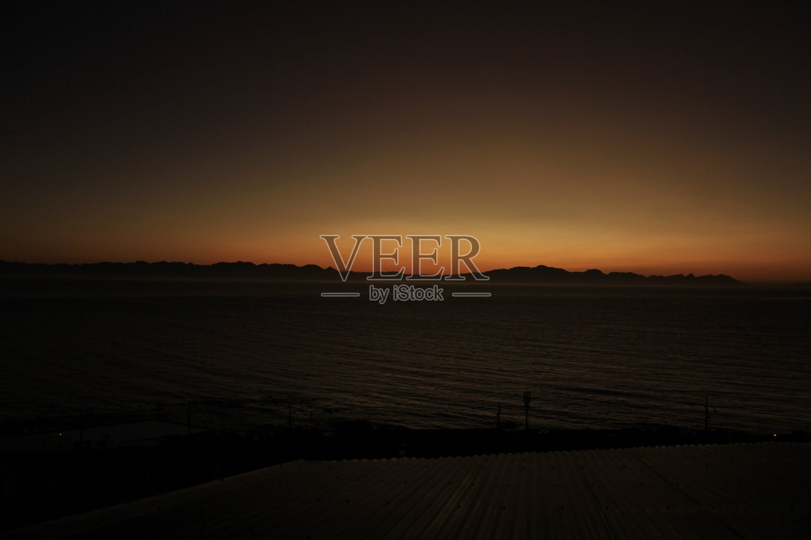 南非福斯湾的日出照片摄影图片