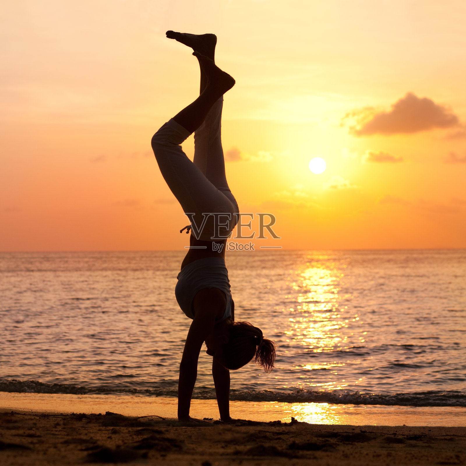 倒立照片摄影图片