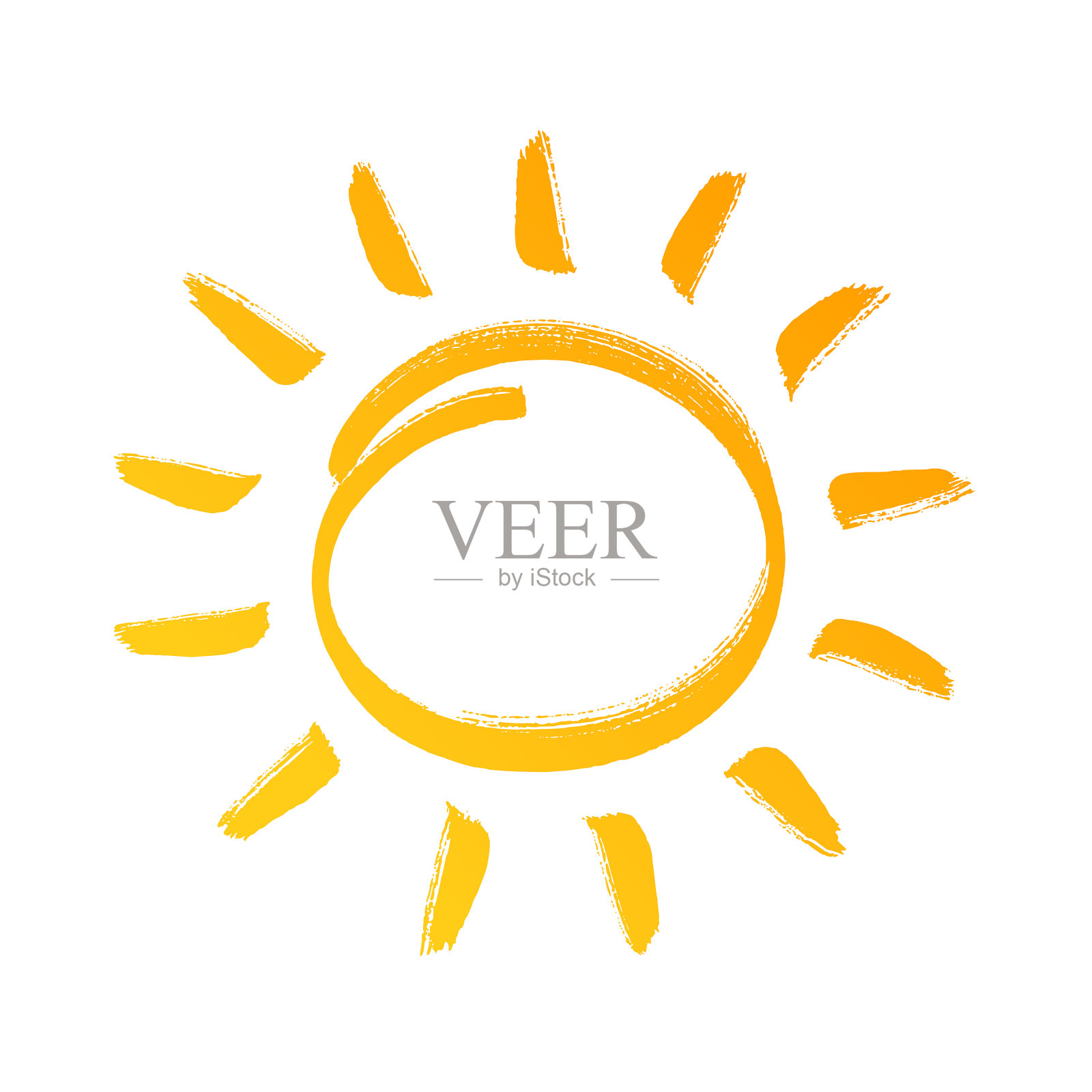 太阳插画图片素材