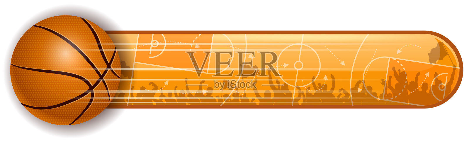 篮球得分插画图片素材