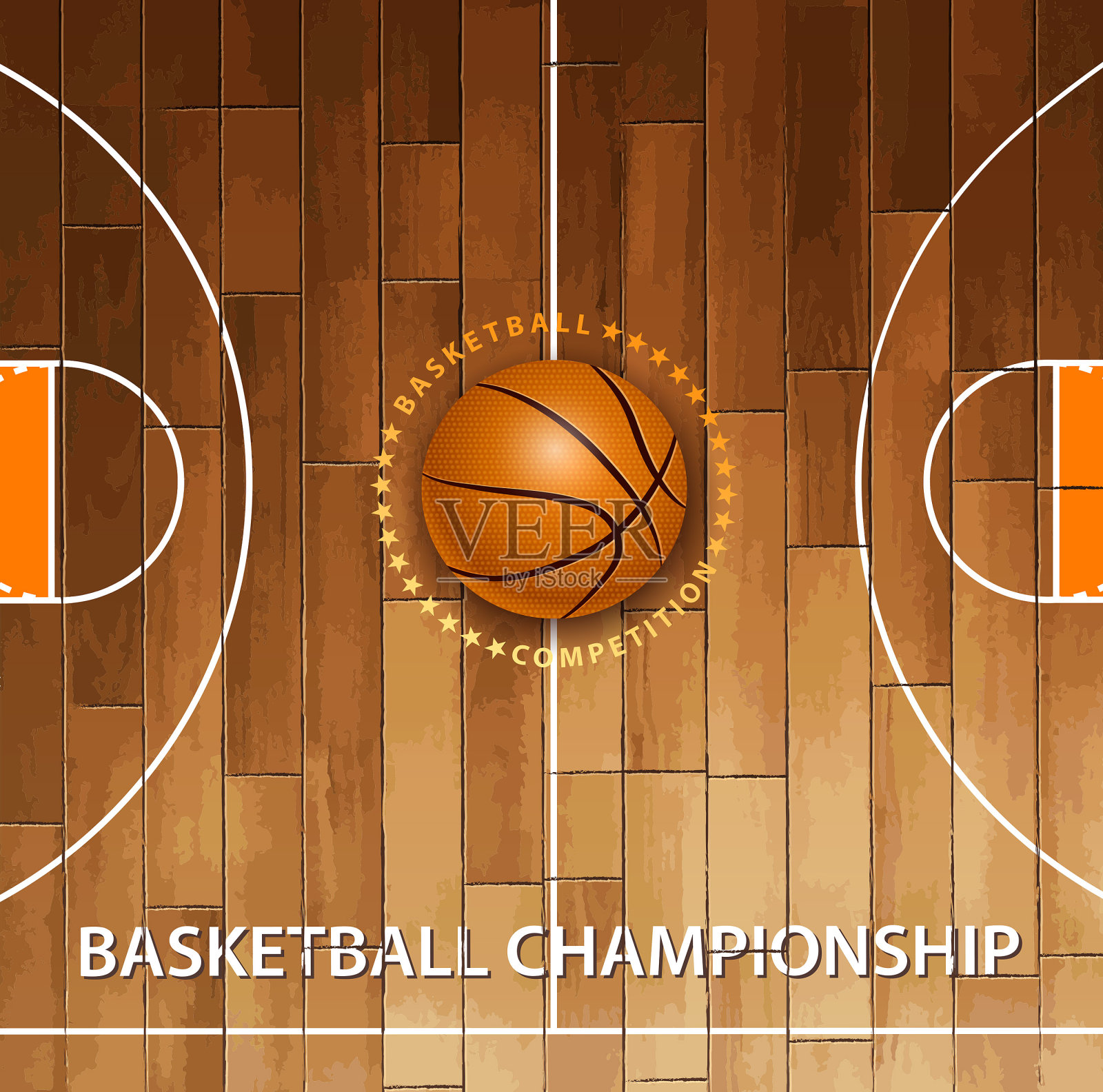 篮球锦标赛的迹象插画图片素材