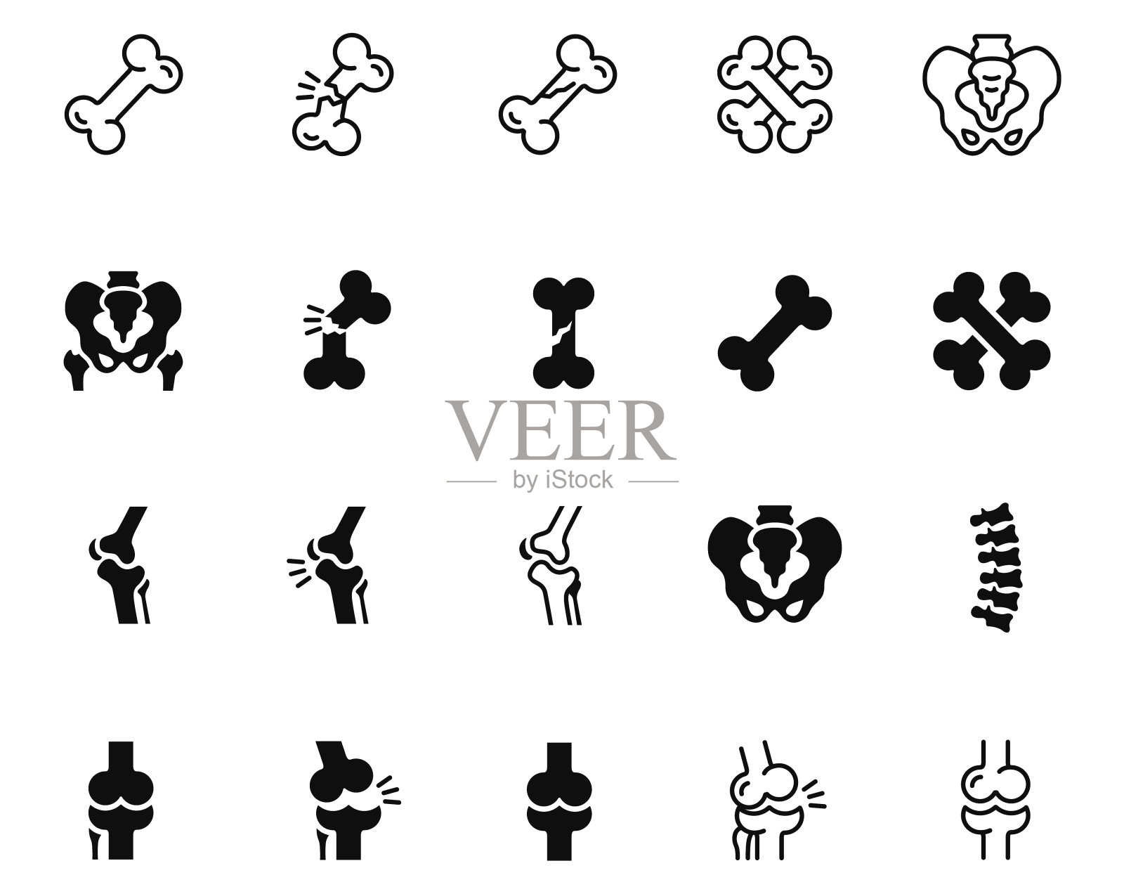 骨图标设置图标素材