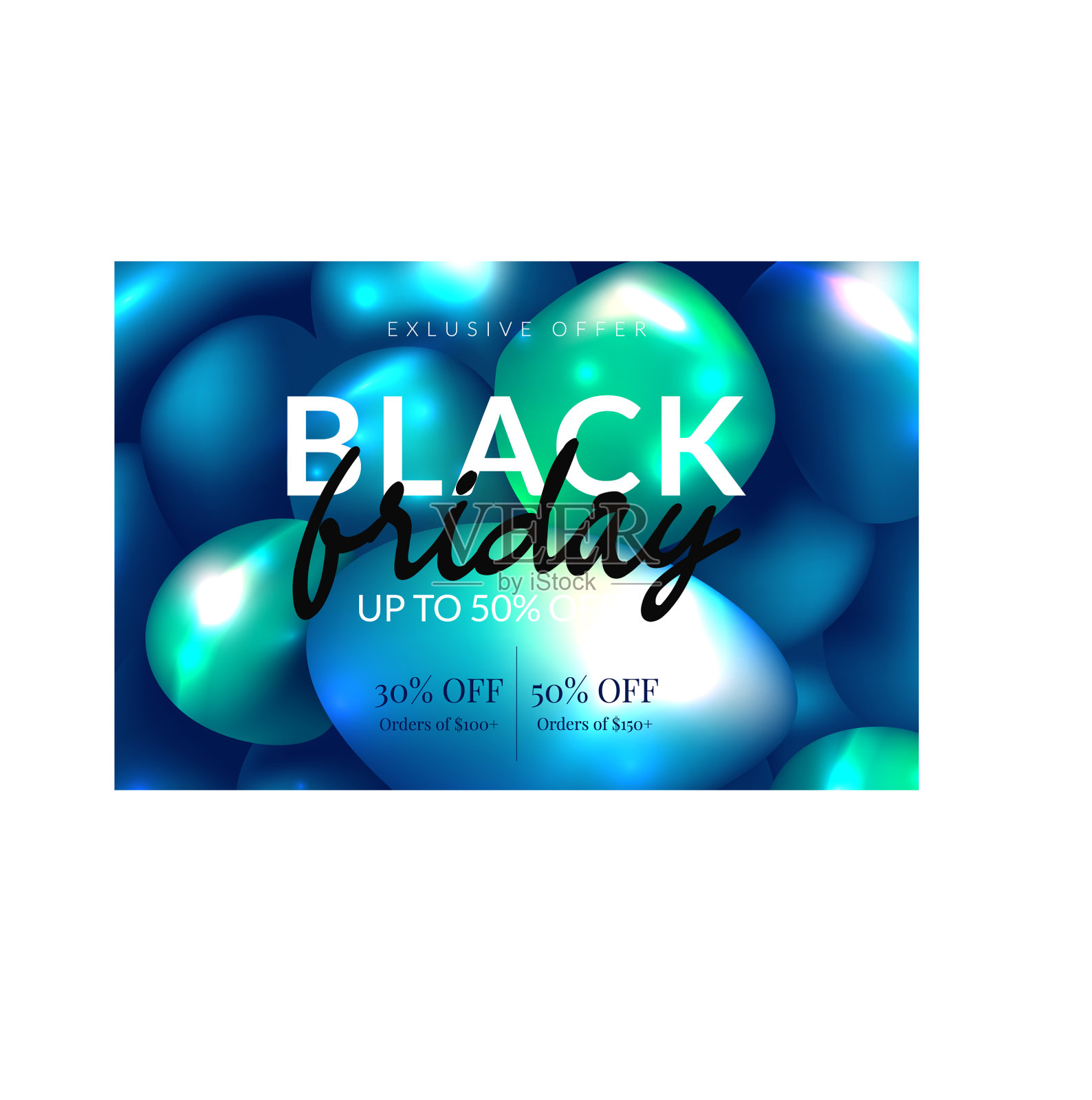 黑色星期五销售横幅布局设计设计元素图片