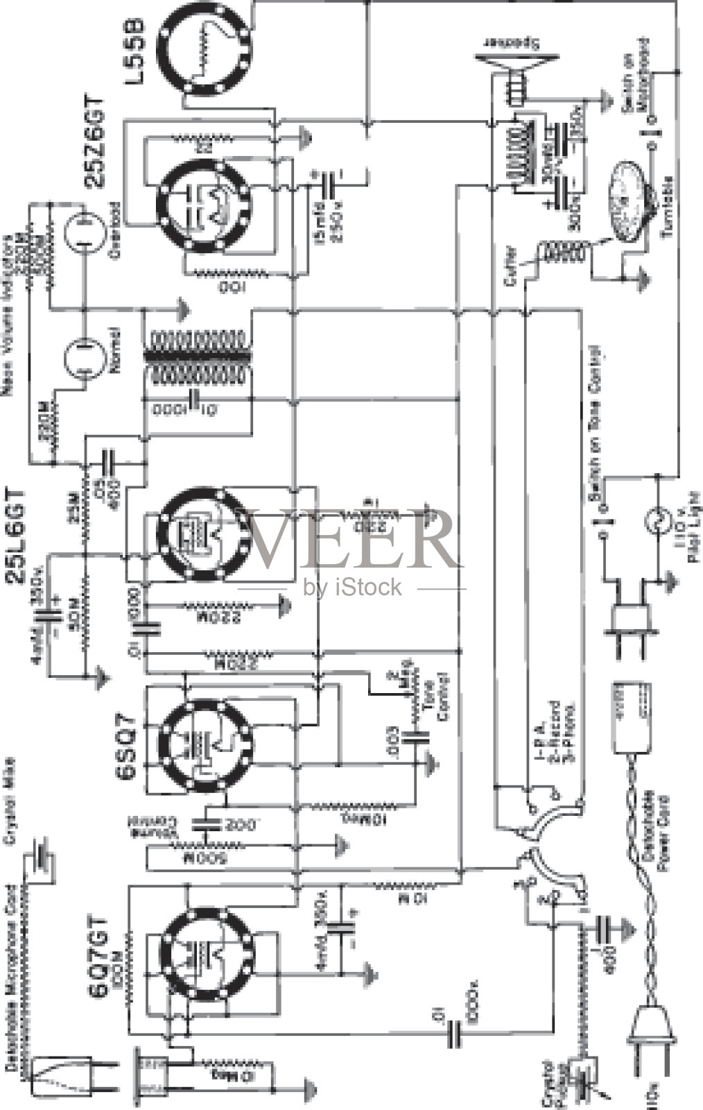 电气线路插画图片素材