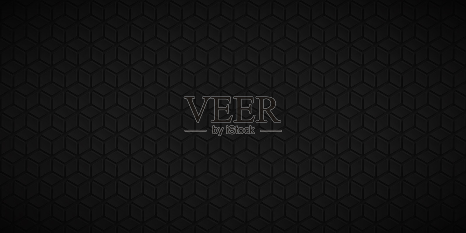 抽象的黑色背景-几何纹理插画图片素材