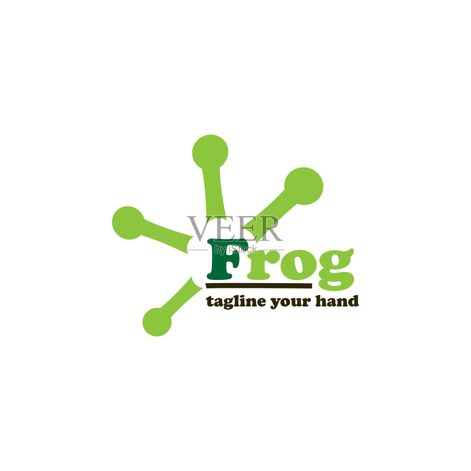 青蛙动物设计标志青蛙插画图片素材