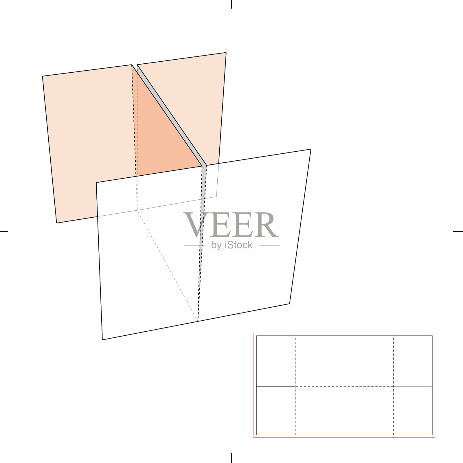 托盘格栅包装插画图片素材