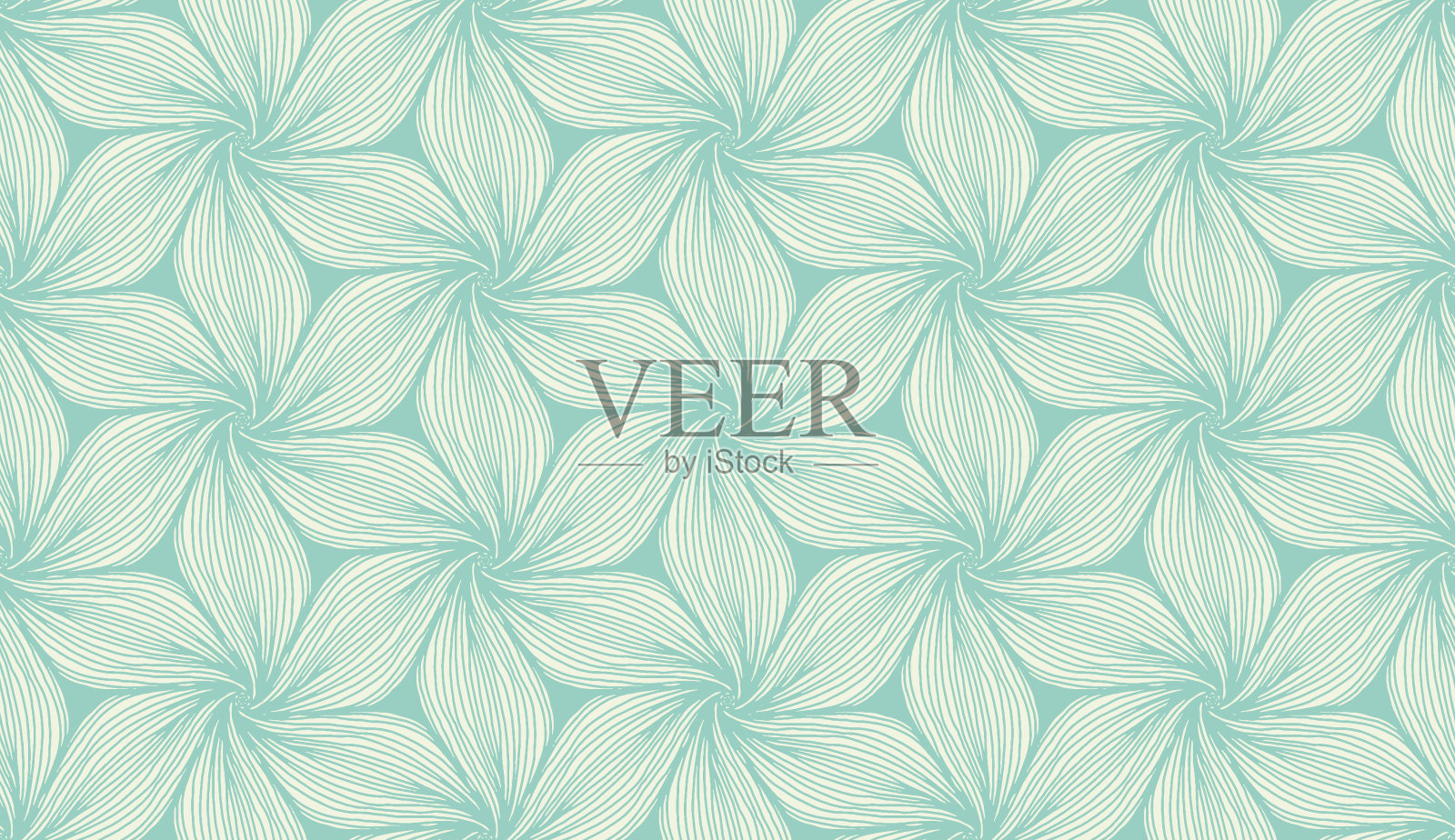 手绘无缝矢量模式插画图片素材