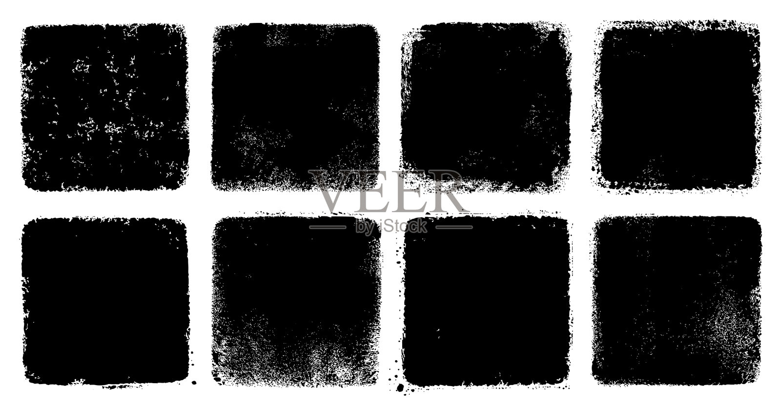 枯燥乏味的广场插画图片素材