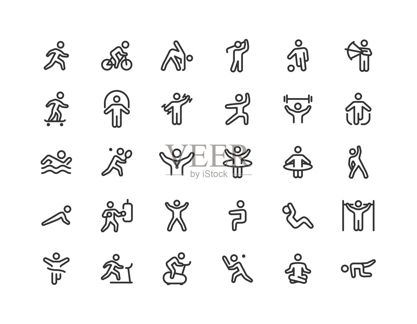 可编辑的笔触插画图片素材