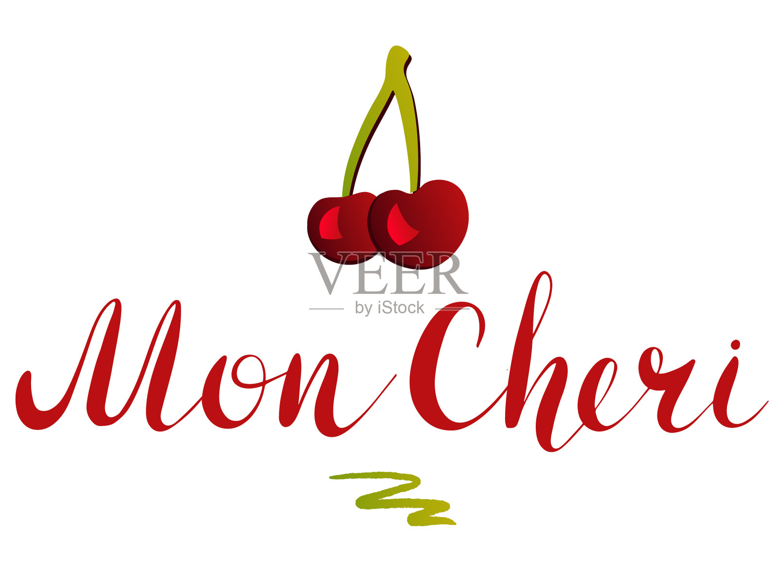 Mon cheri -灵感手写插画图片素材