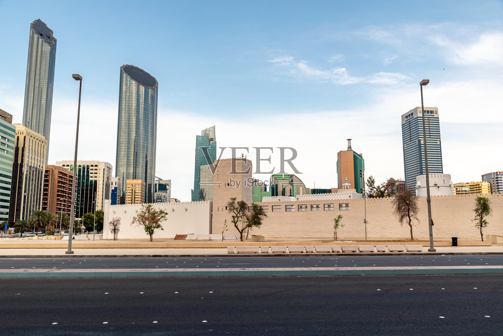 Qasr Al Hosn的街景照片摄影图片