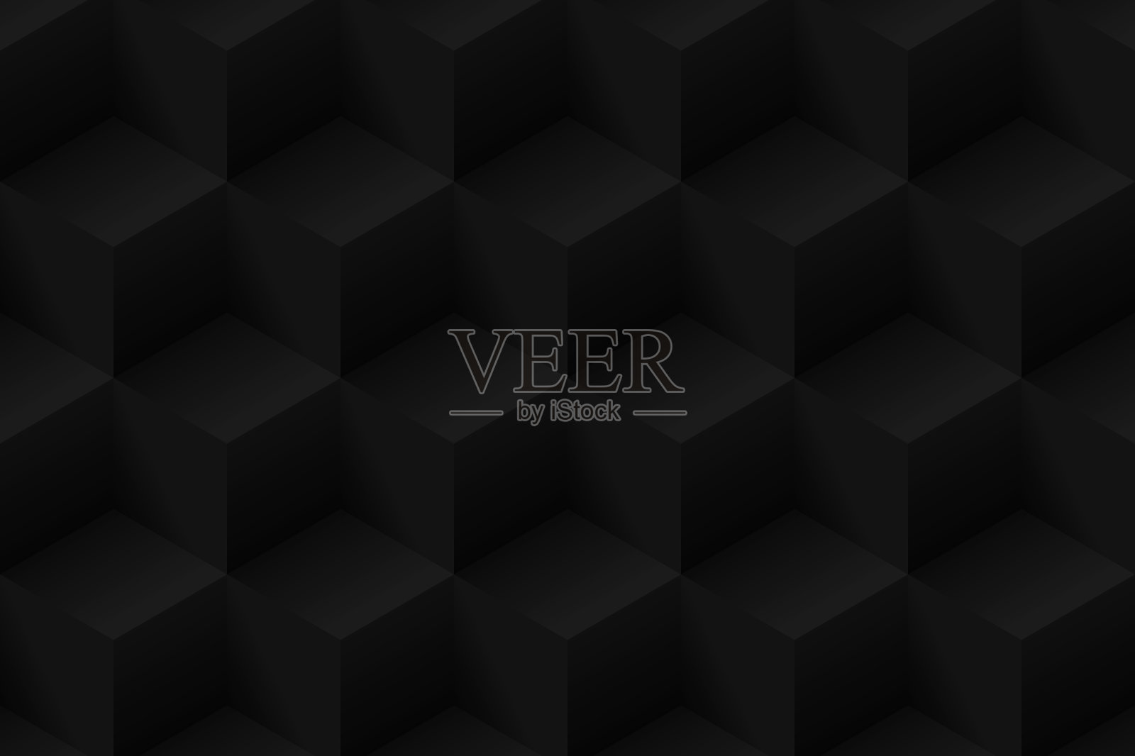抽象的黑色背景-几何纹理插画图片素材