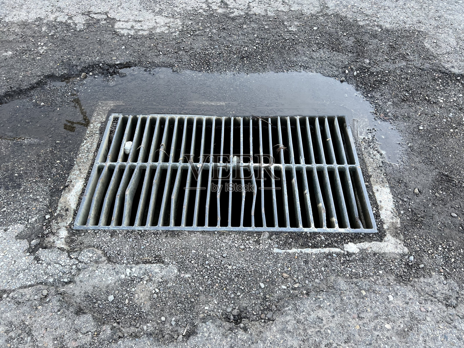 风暴排水格栅照片摄影图片