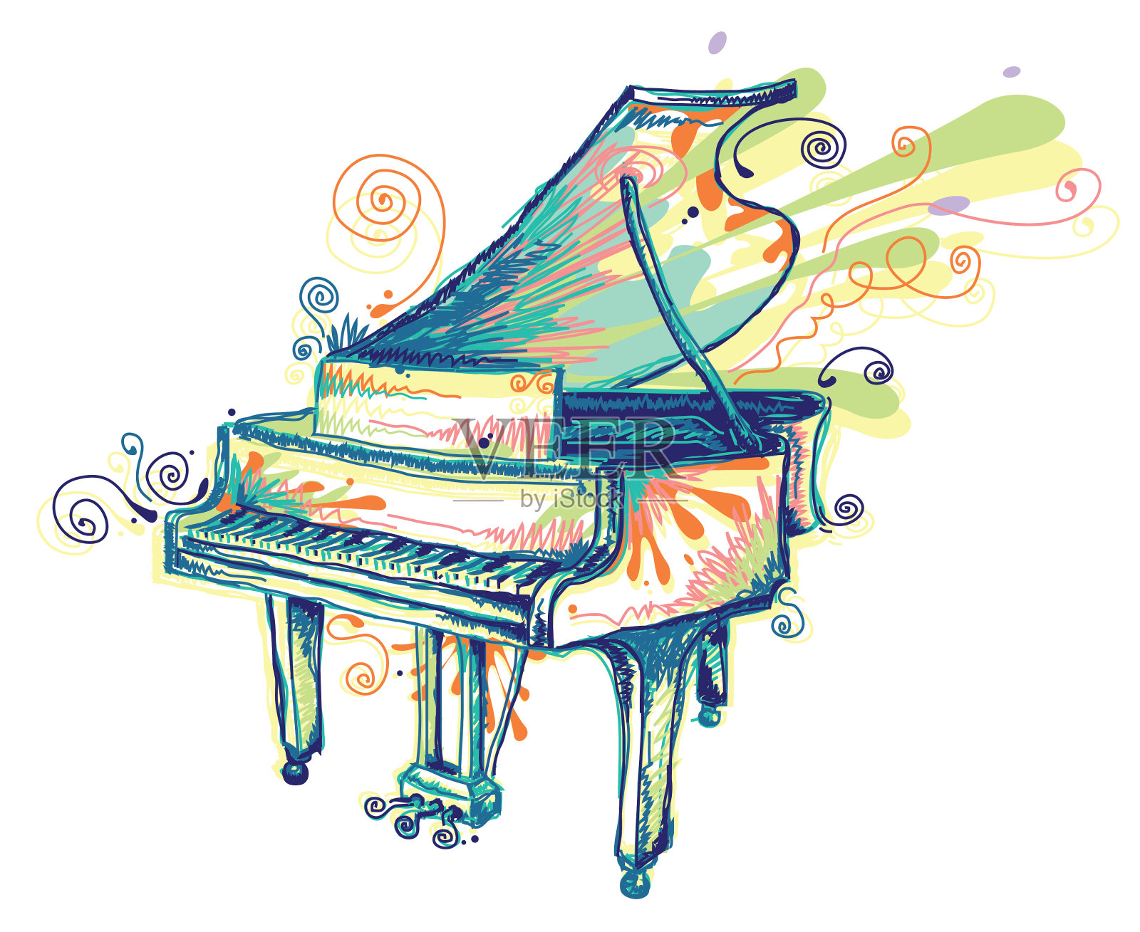 计划插画图片素材