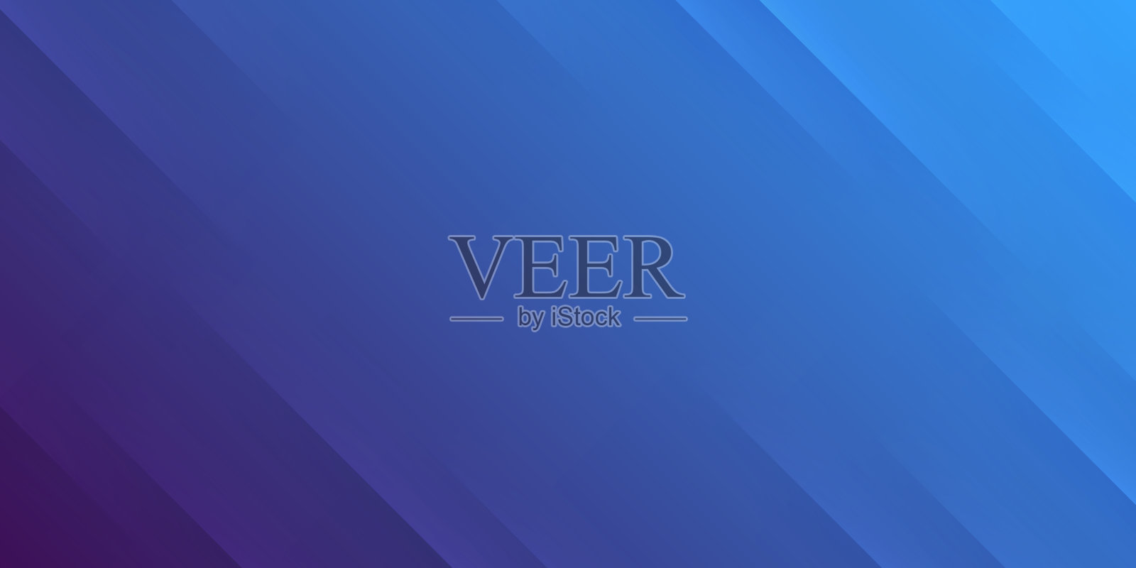 现代抽象背景-时髦的蓝色梯度插画图片素材