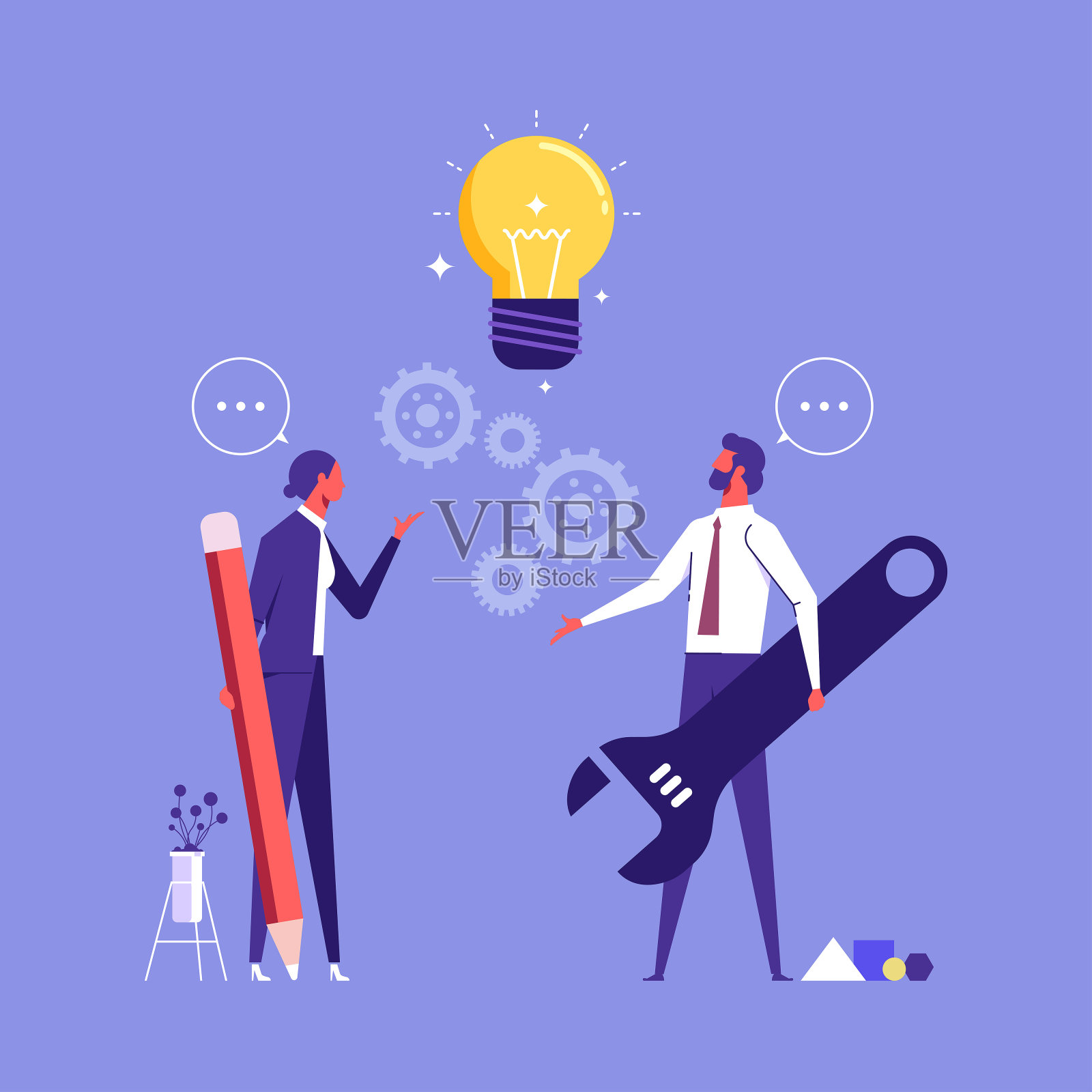 实习作为职业生涯培训和技能实践过程的大纲概念插画图片素材