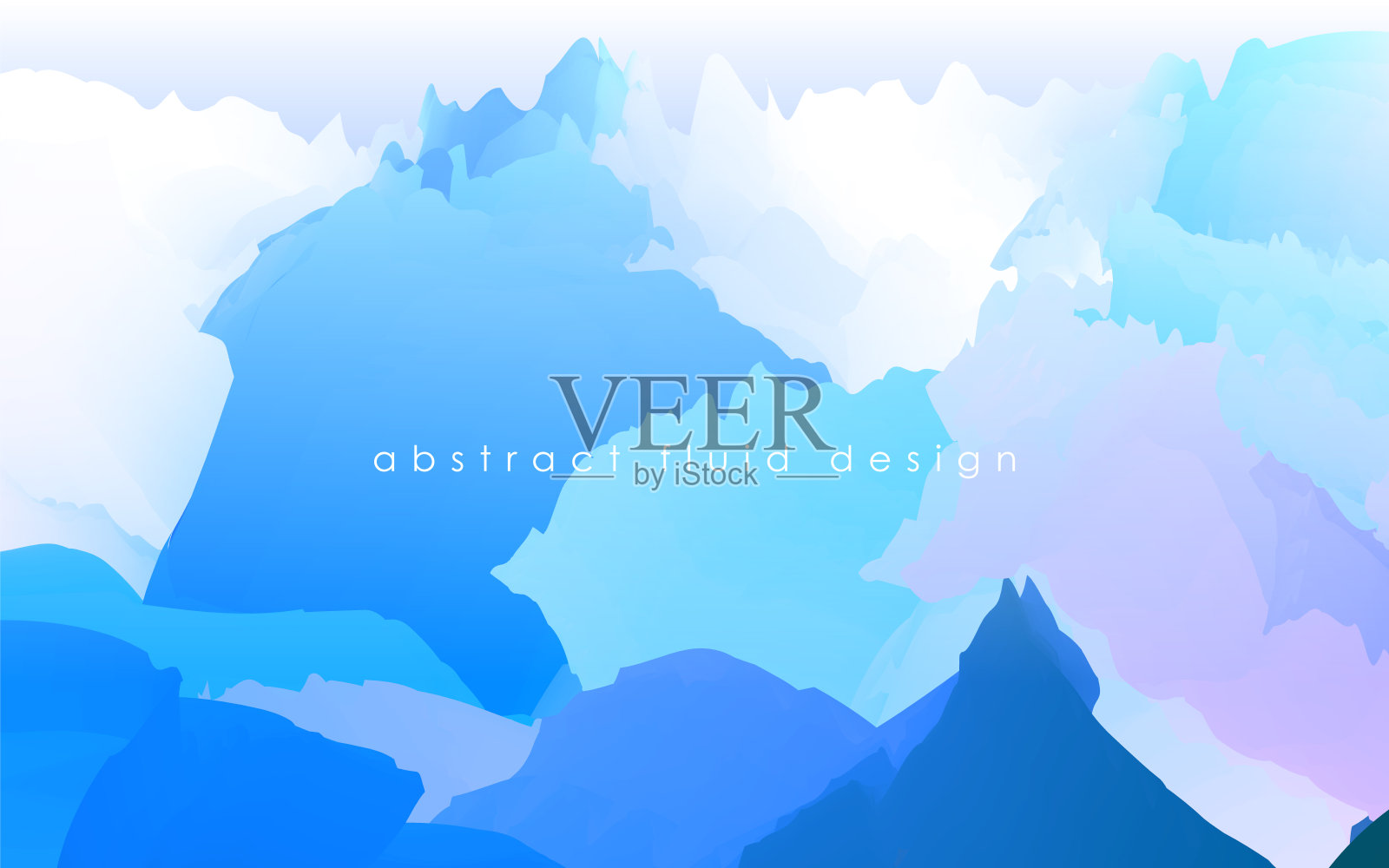 抽象色彩流体设计背景插画图片素材