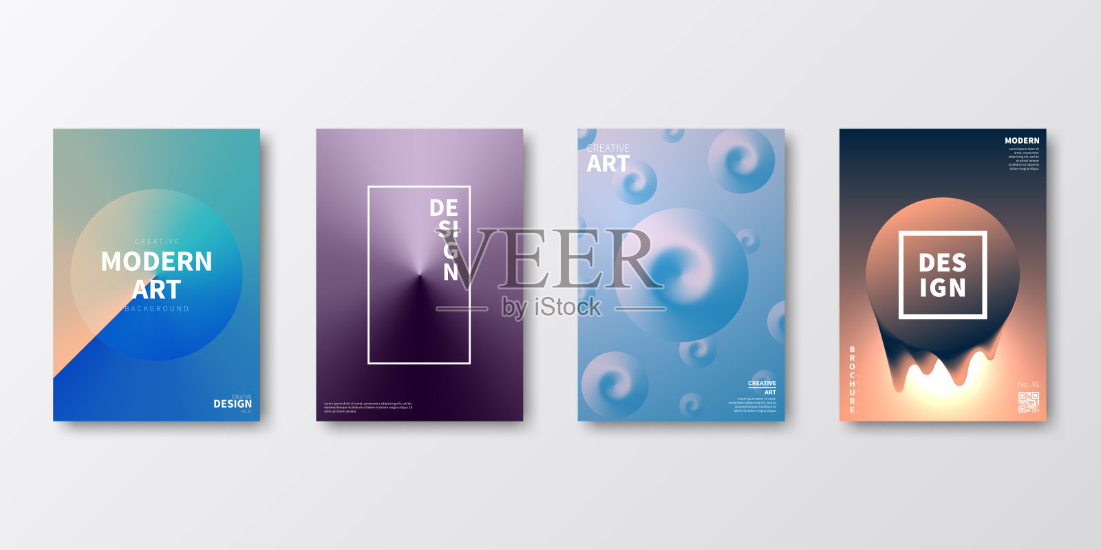 宣传册模板布局，封面设计，商业年度报告，传单，杂志设计模板素材