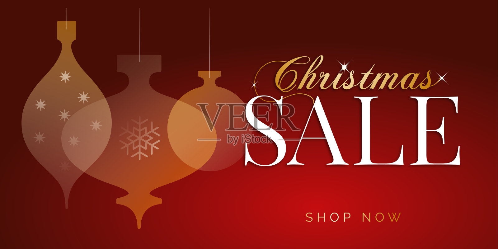 圣诞销售设计的广告，横幅，传单和传单。设计模板素材