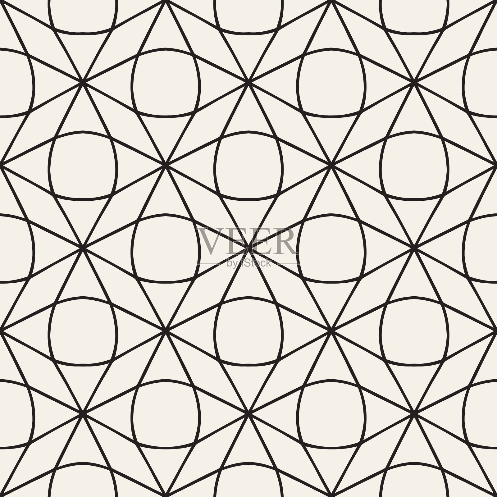 无缝几何矢量图形插画图片素材