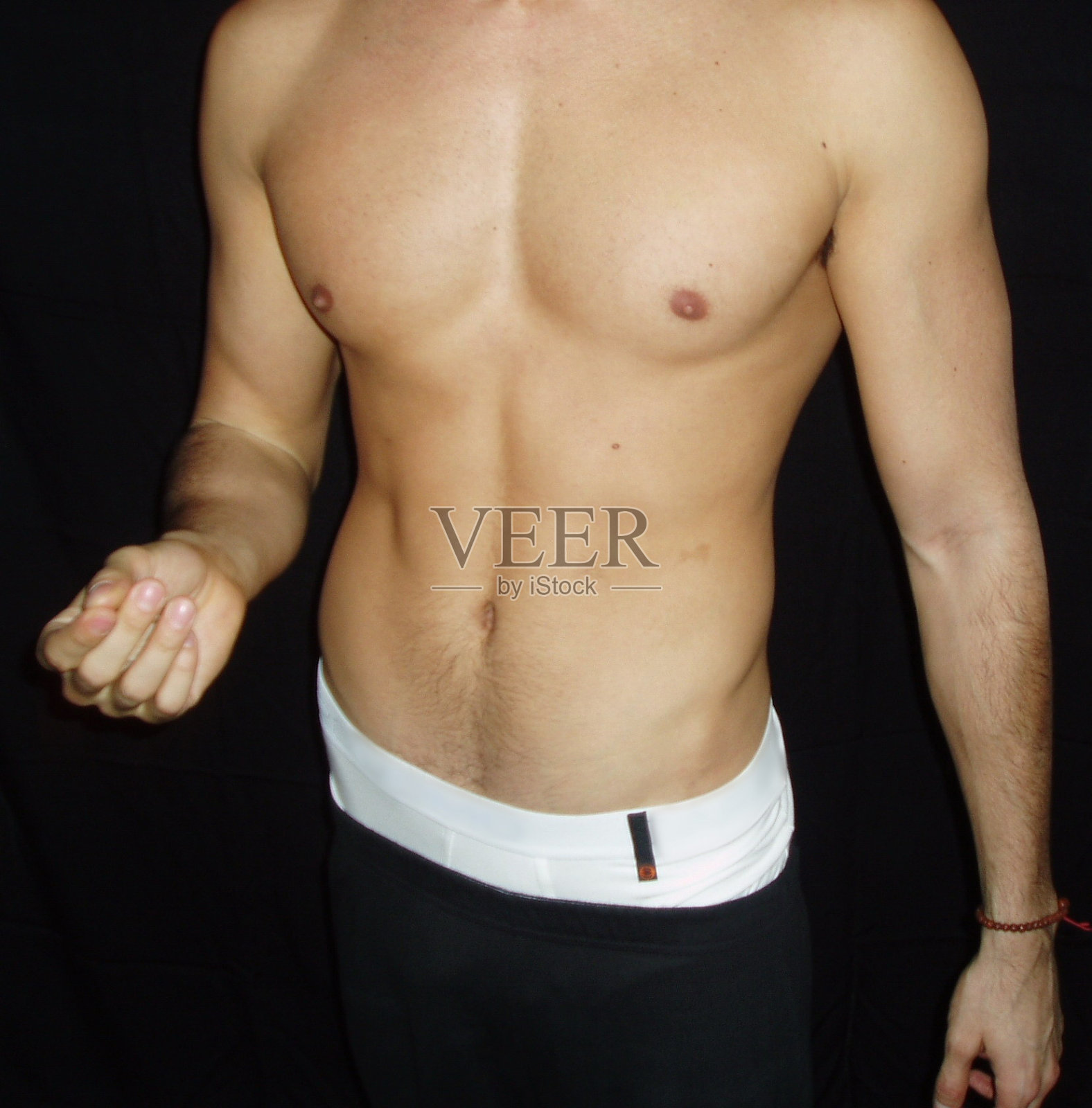 性感的男人的身体照片摄影图片