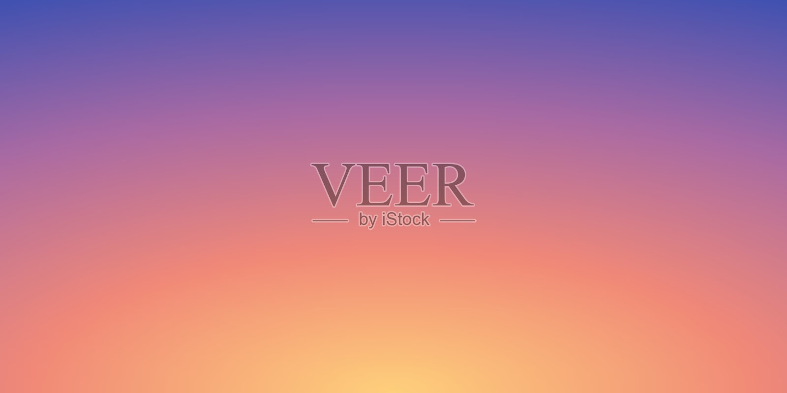 模糊背景-散焦的紫色渐变插画图片素材