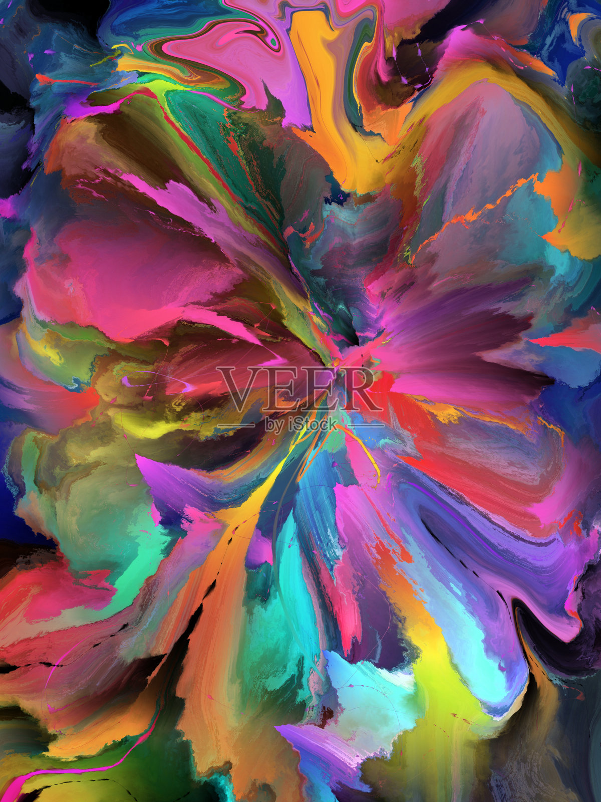 抽象艺术背景插画图片素材