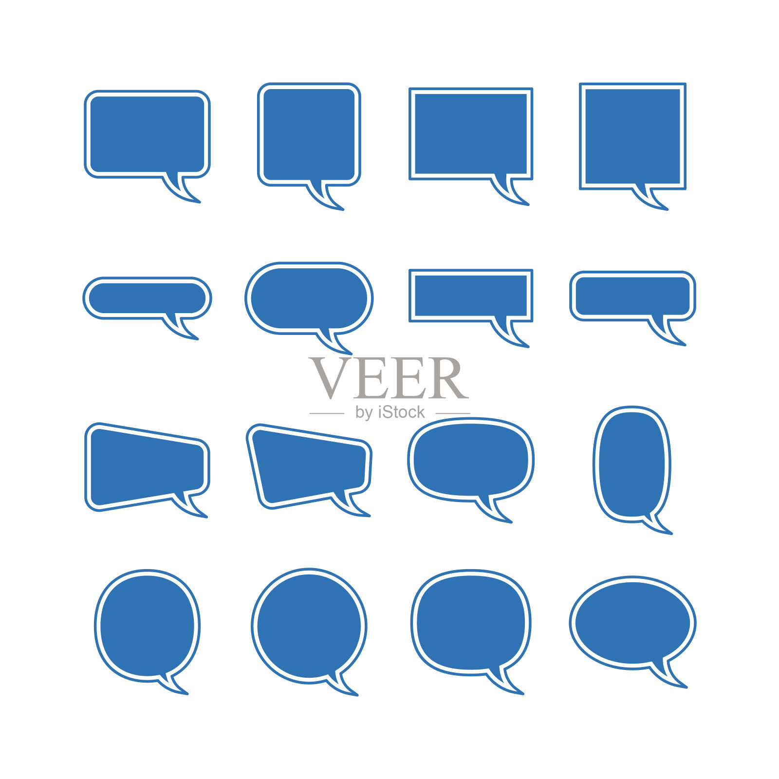 气泡图标图标素材