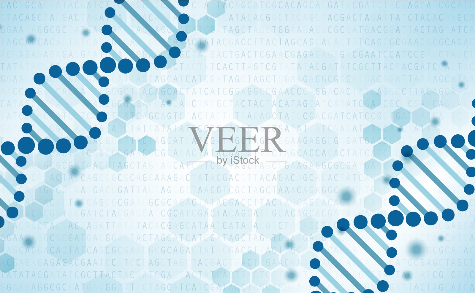 DNA的背景插画图片素材