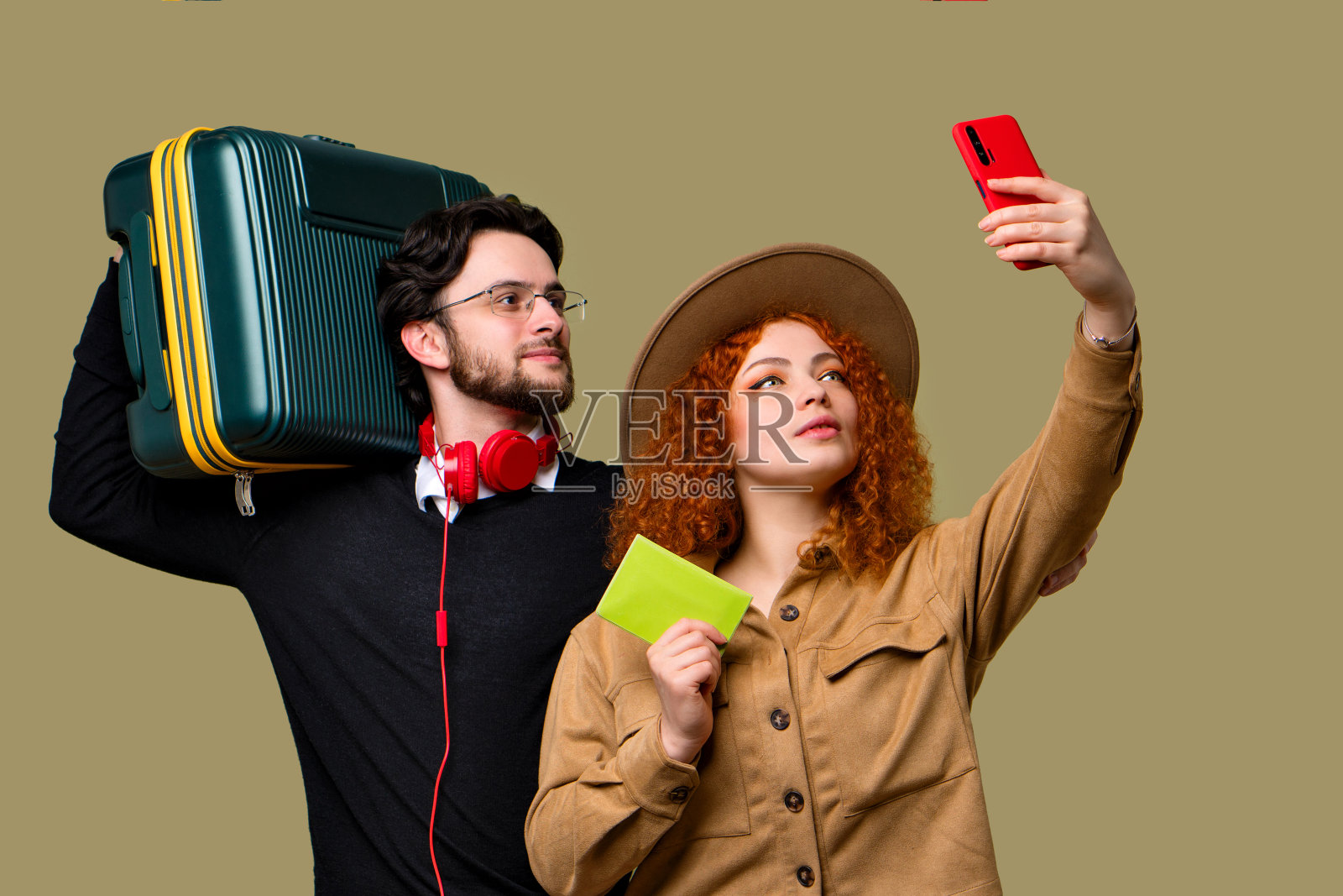 旅客旅游两照片摄影图片