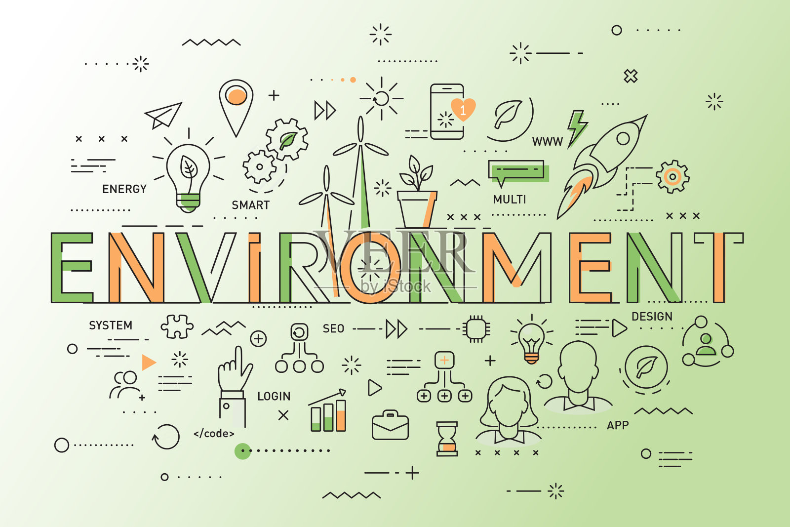 商务会议插画图片素材