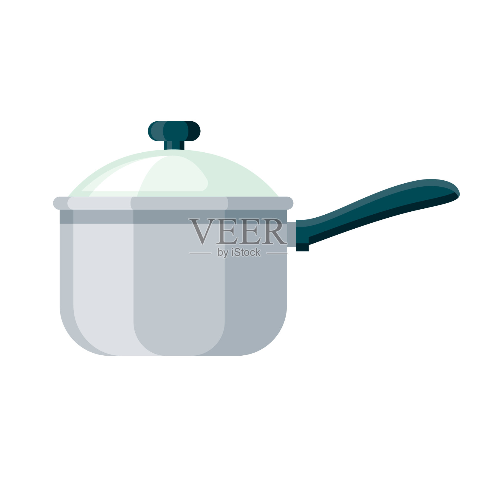 透明背景上的壶图标插画图片素材