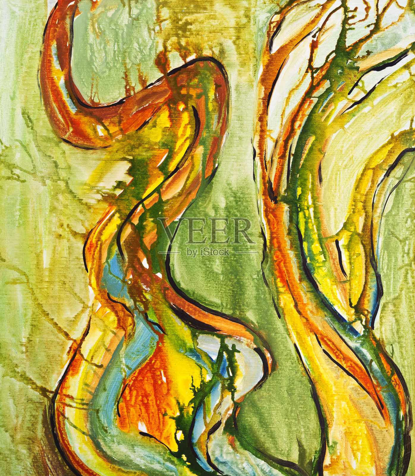 抽象的背景插画图片素材