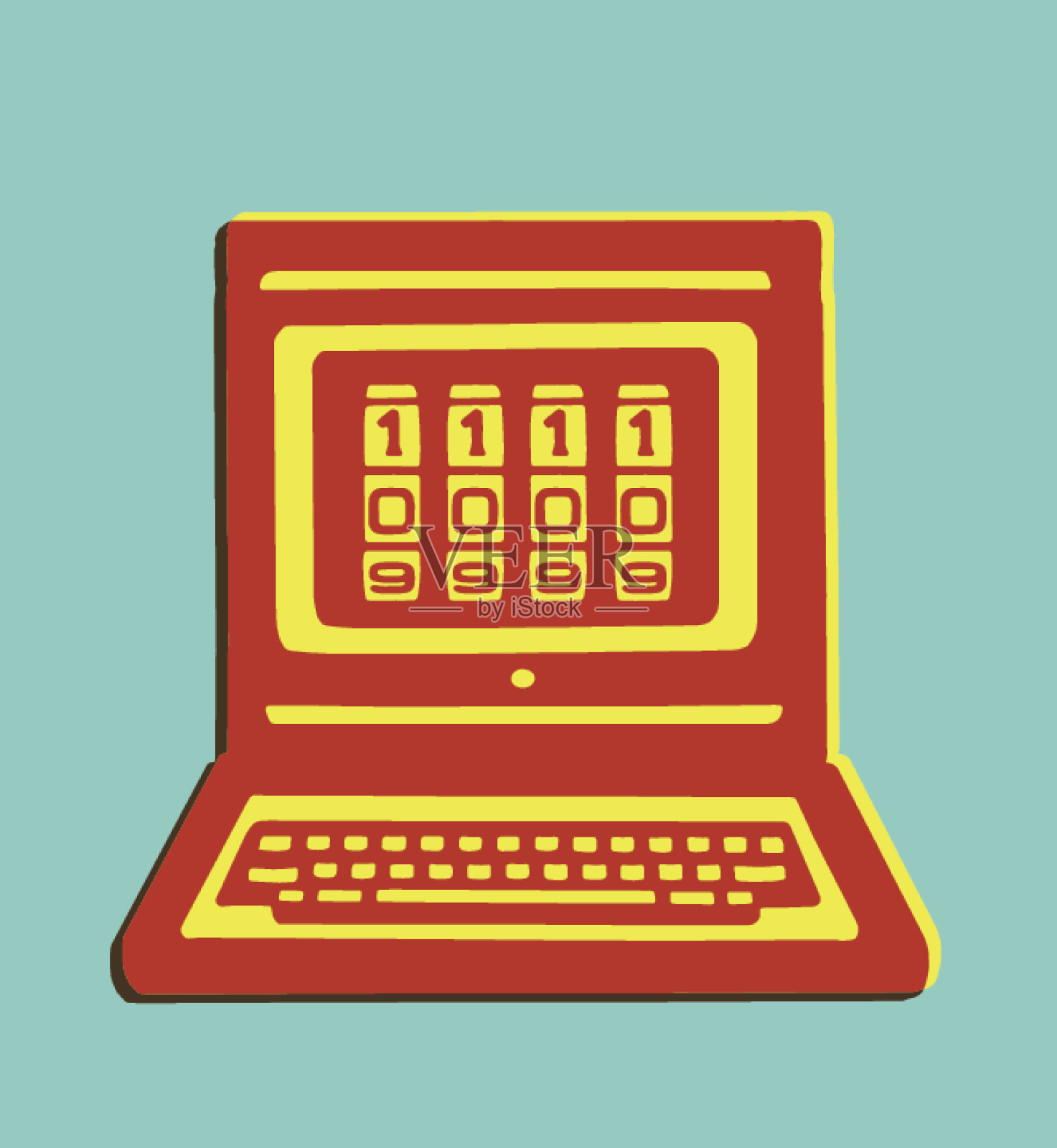 网络安全图标插画图片素材