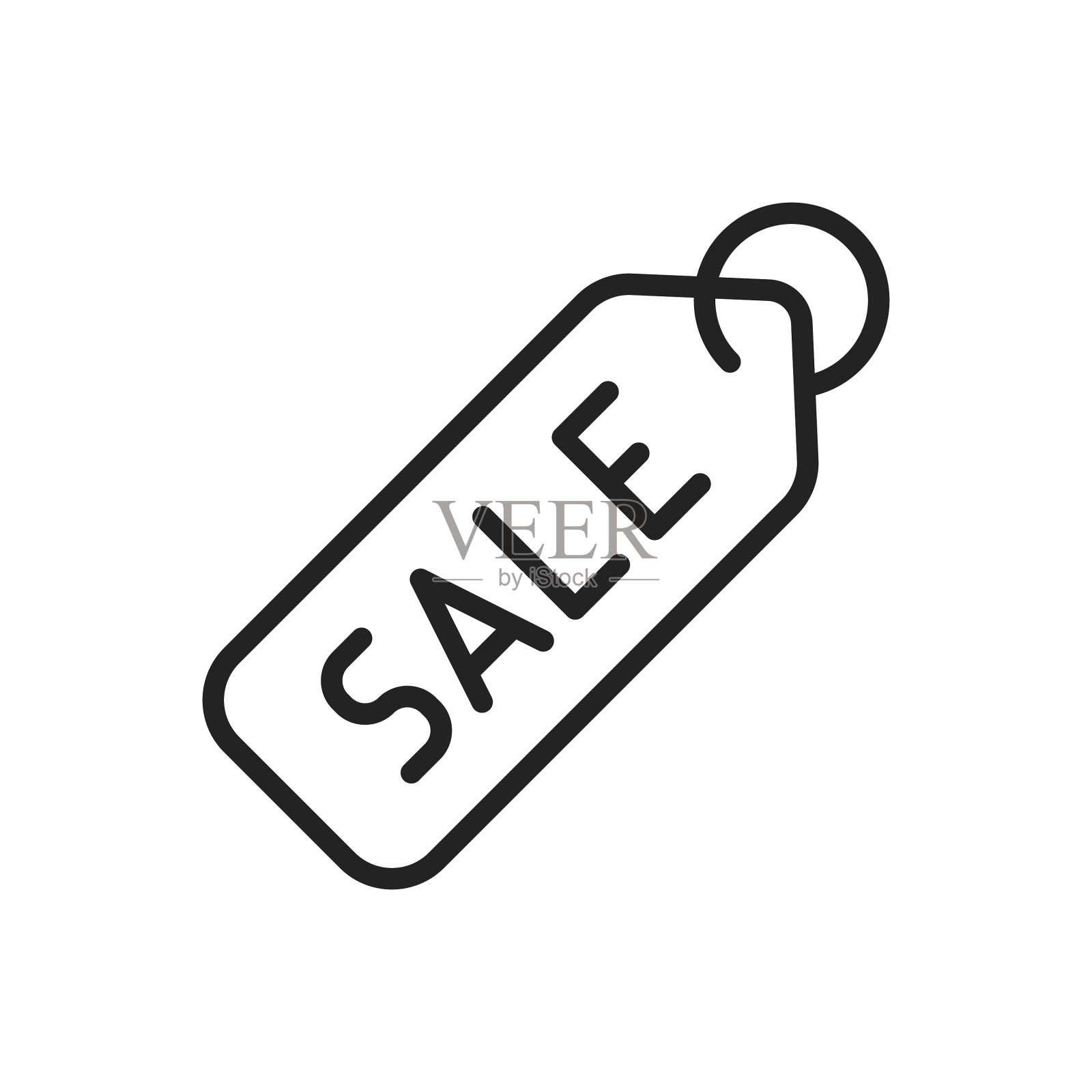 电子商务和购物网站图标在线条风格图标素材