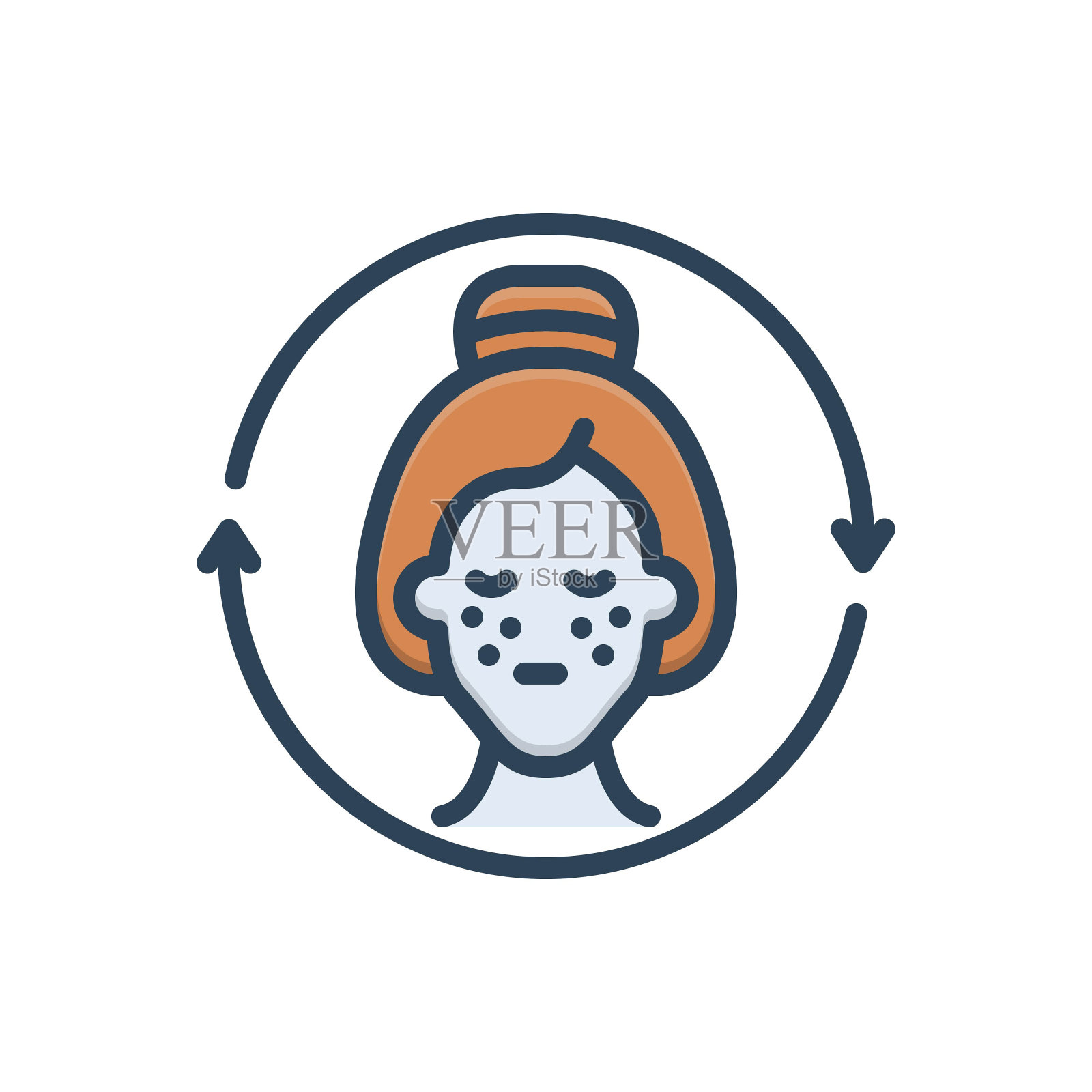 灵敏度易感性插画图片素材