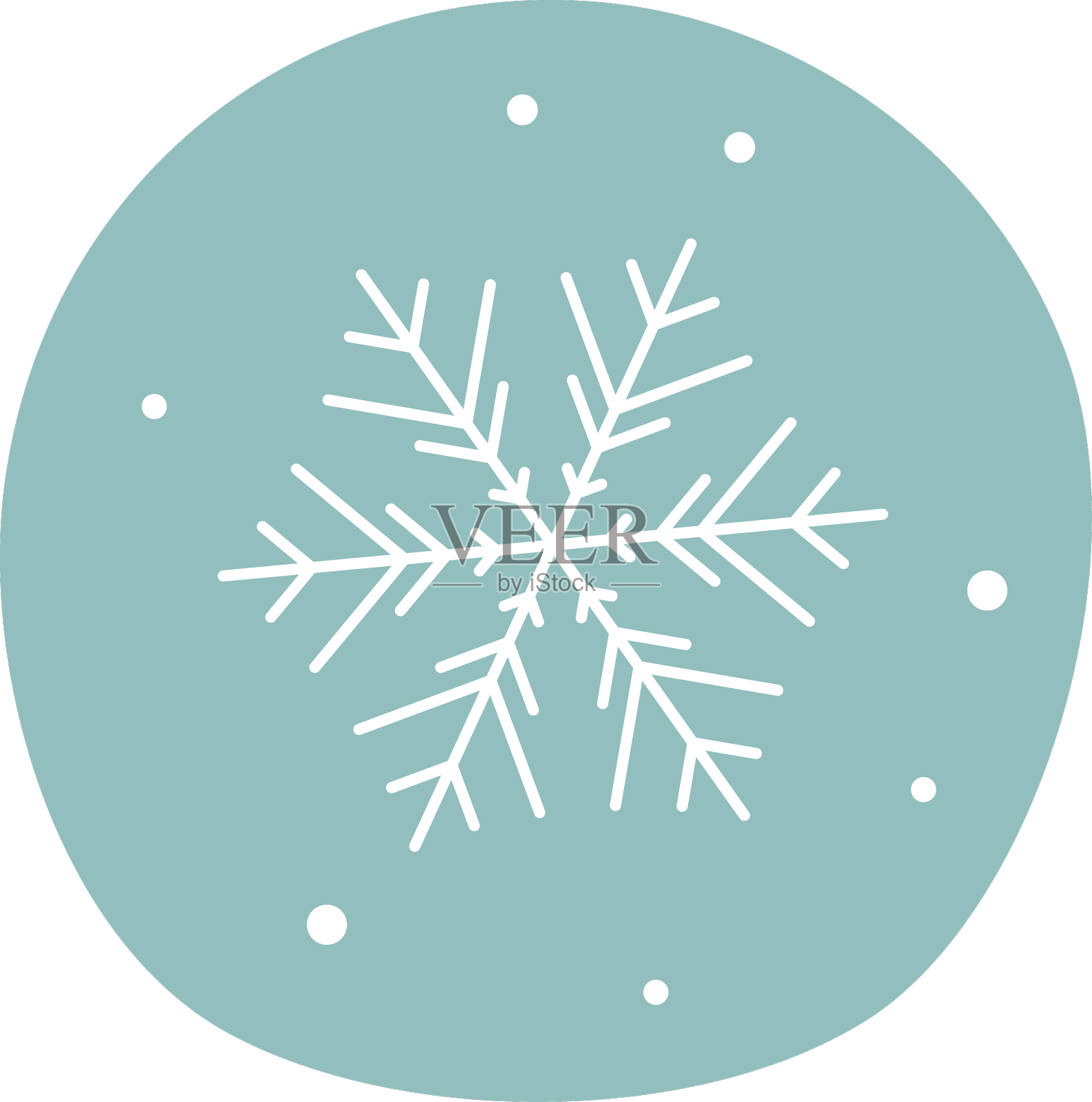 网络圣诞老人-图标设置为企业网站设计元素图片