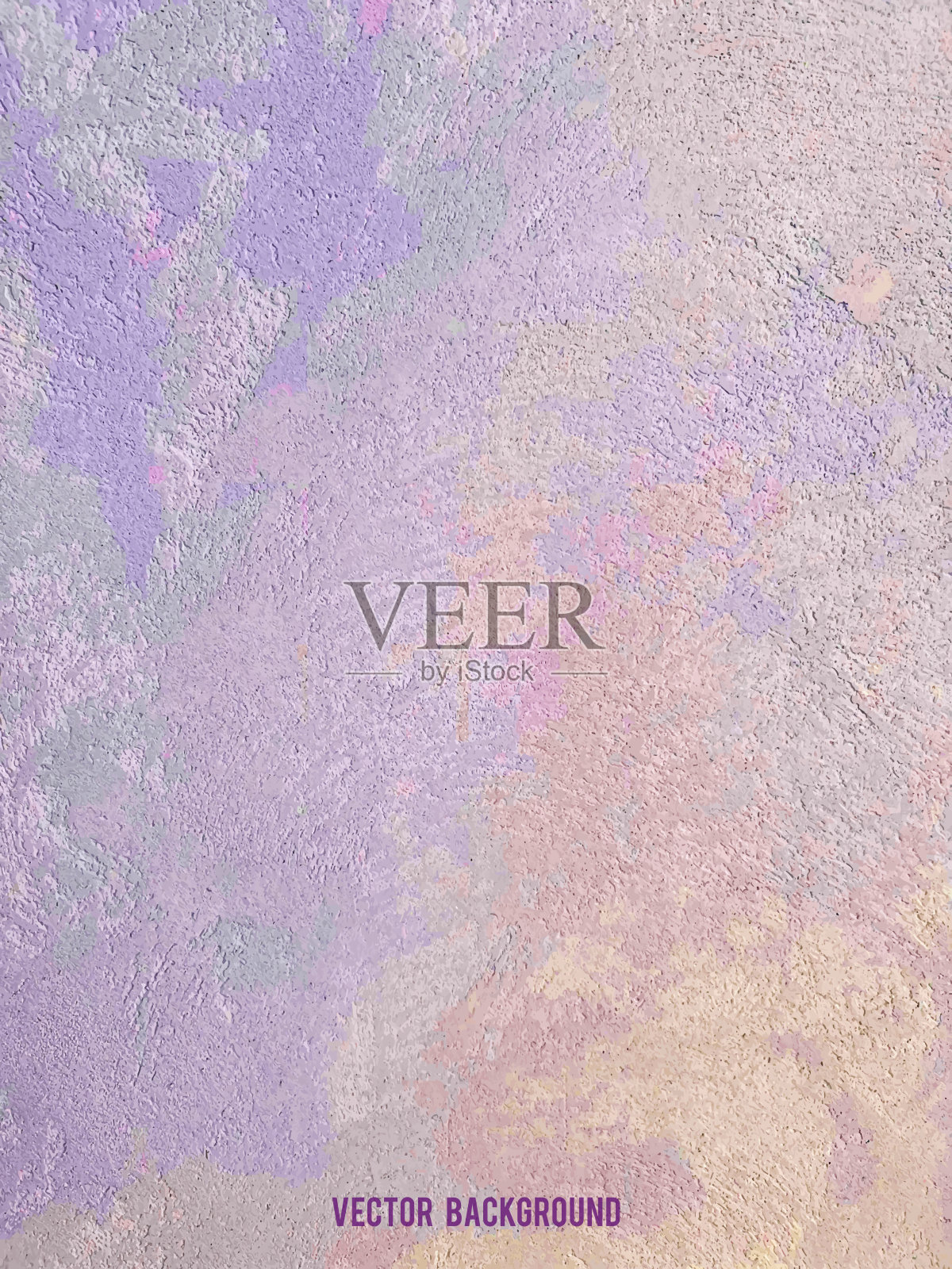 灰白色混凝土抽象墙体纹理。枯燥乏味的向量的背景。全框架水泥表面Grunge纹理背景插画图片素材