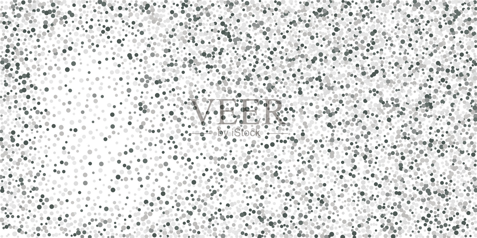 银光闪闪的五彩纸屑光背景白色插画图片素材