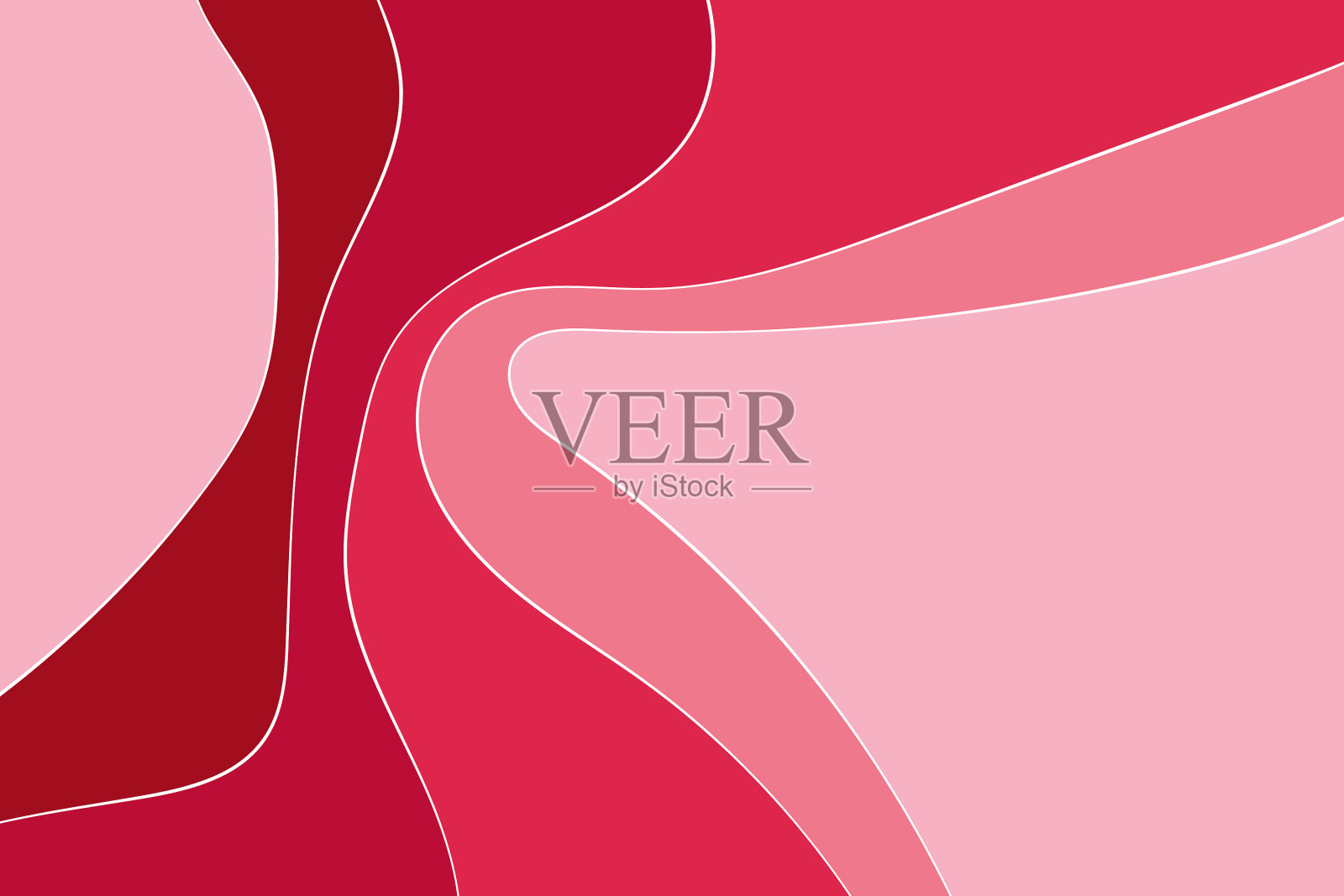 背景粉红色插画图片素材