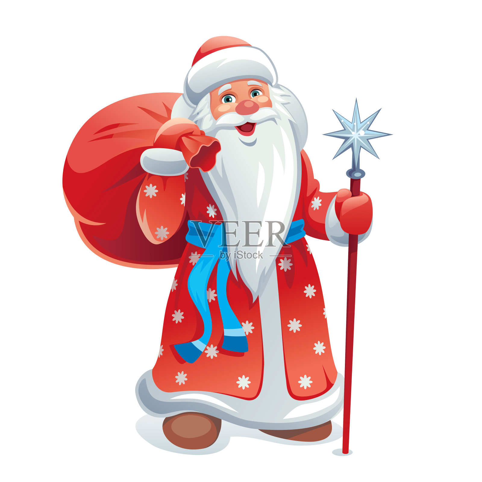 父亲霜插画图片素材