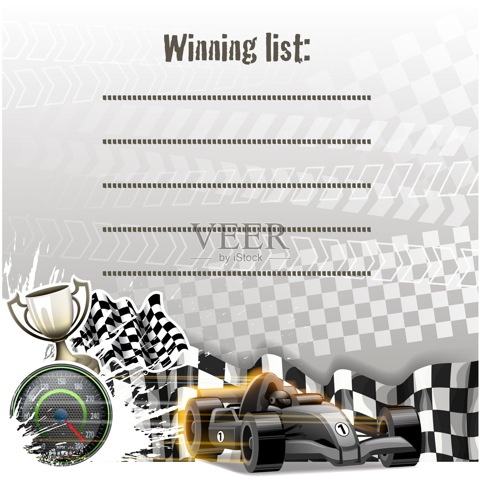 速度表插画图片素材